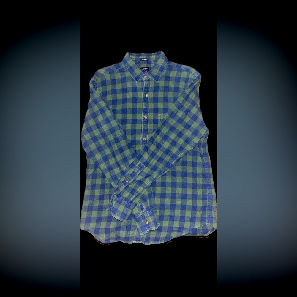 Men’s medium J Crew flannel